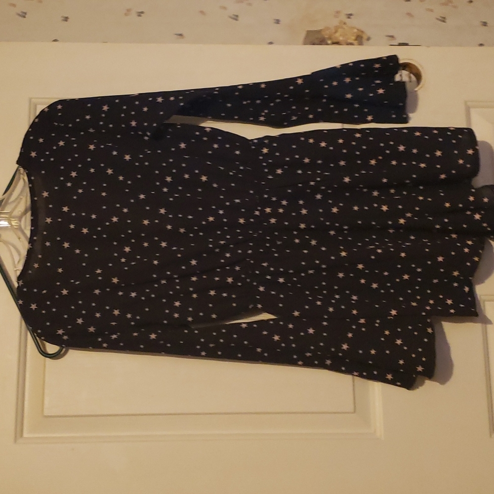 NWT Black w Grey stars romper - Picture 3 of 4